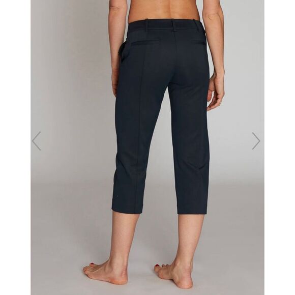 L'Etoile Sport Golf Pants Capri Nylon Made in USA Size L large NWT Grey MRSP $19 - Picture 2 of 10